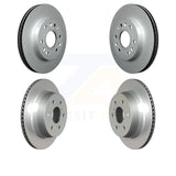 Front Rear Coat Brake Rotor Kit For Chevrolet Silverado 1500 GMC Sierra Tahoe XL