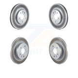 Front Rear Coated Disc Brake Rotors Kit For Chevrolet Cruze Sonic Limited