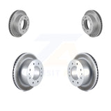 Front Rear Coat Brake Rotors Kit For Chevrolet Silverado 2500 HD GMC Sierra 1500