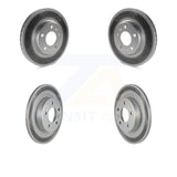 Front Rear Coated Brake Rotors Kit For Chevrolet Cruze Buick Verano Volt Orlando