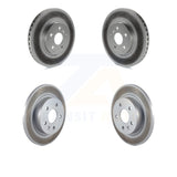 Front Rear Coated Disc Brake Rotors Kit For Chevrolet Buick Encore Trax Sonic