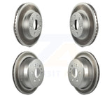 [Front+Rear] 2015-2020 Chevrolet Colorado GMC Canyon Premium OE Coated Rotors Brake Kit For Max Braking