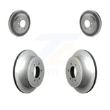 Front Rear Coated Disc Brake Rotors Kit For Ford F-150 Lincoln Mark LT 4WD