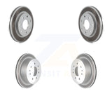 Front Rear Coated Disc Brake Rotors Kit For Ford F-150 Lincoln Mark LT 4WD