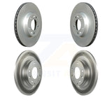 Front Rear Coat Disc Brake Rotor Kit For Ford Fusion Mazda 6 Lincoln MKZ Mercury