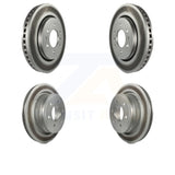 Front Rear Coated Disc Brake Rotors Kit For Ford F-150