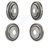 Front Rear Coat Brake Rotor Kit For 15-17 Ford F-150 With Electric Parking