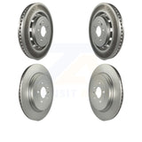 Front Rear Coat Brake Rotor Kit For Ford Explorer Taurus Flex Police Interceptor