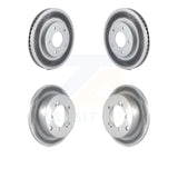 Front Rear Coated Brake Rotors Kit For Mitsubishi Chrysler Sebring Dodge Stratus