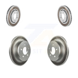 Front Rear Coat Brake Rotors Kit For Dodge Chrysler Town & Country Grand Caravan