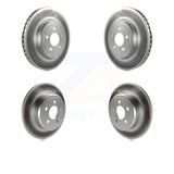 Front Rear Coated Disc Brake Rotors Kit For Dodge Charger Chrysler 300