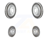 Front Rear Coat Brake Rotor Kit For Dodge Charger Chrysler 300 Challenger Magnum