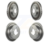 Front Rear Coat Brake Rotors Kit For Jeep Patriot Dodge Compass Caliber Chrysler