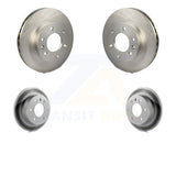 Front Rear Coated Brake Rotors Kit For Sprinter 2500 Mercedes-Benz Freightliner