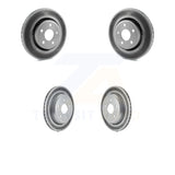 Front Rear Coated Disc Brake Rotors Kit For Dodge Durango Jeep Grand Cherokee WK