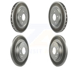 Front Rear Coat Disc Brake Rotor Kit For Chrysler Pacifica Voyager Grand Caravan