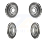 Front Rear Coat Brake Rotor Kit For 15-17 Chrysler 200 With 305mm Diameter