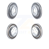 Front Rear Coated Disc Brake Rotors Kit For BMW 325i 325Ci 323i 328i 323Ci 328Ci