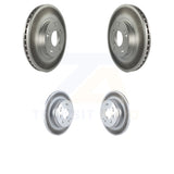 [Front+Rear] 2002-2004 Honda CR-V Premium OE Coated Rotors Brake Kit For Max Braking