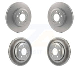 Front Rear Coated Disc Brake Rotors Kit For BMW 330Ci 330i 330xi