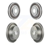 Front Rear Coated Disc Brake Rotors Kit For Nissan Quest Pathfinder