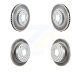 Front Rear Coated Disc Brake Rotors Kit For Mitsubishi Endeavor