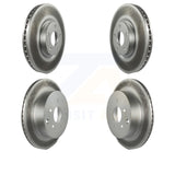 Front Rear Coated Brake Rotors Kit For Nissan Murano Infiniti FX35 FX45 INFINITI