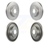 Front Rear Coated Disc Brake Rotors Kit For Mazda 5