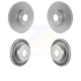 Front Rear Coat Brake Rotor Kit For Nissan INFINITI Maxima G37 G35 M35 350Z EX35