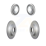 Front Rear Coated Disc Brake Rotors Kit For Honda Civic Acura ILX CSX