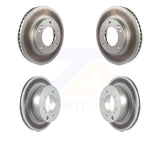 [Front+Rear] 2003-2006 Kia Sorento Premium OE Coated Rotors Brake Kit For Max Braking