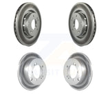 [Front+Rear] 2005-2006 Mitsubishi Outlander Premium OE Coated Rotors Brake Kit For Max Braking