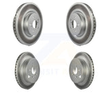 [Front+Rear] 2014-2018 Subaru Forester 2.0L Premium OE Coated Rotors Brake Kit For Max Braking