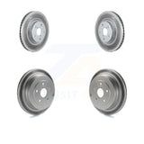 Front Rear Coated Disc Brake Rotors Kit For Subaru Tribeca B9