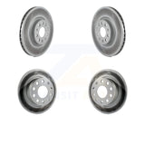 Front Rear Coated Disc Brake Rotors Kit For Volkswagen Jetta Beetle