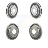 Front Rear Coated Disc Brake Rotors Kit For Kia Spectra Spectra5