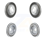 Front Rear Coat Brake Rotors Kit For Mercedes-Benz ML350 GL450 GL550 GL350 ML550