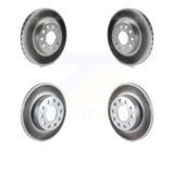 [Front+Rear] 2006-2009 Volkswagen Rabbit Premium OE Coated Rotors Brake Kit For Max Braking