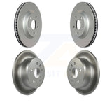 Front Rear Coat Disc Brake Rotors Kit For Toyota Camry Lexus ES350 Avalon ES300h