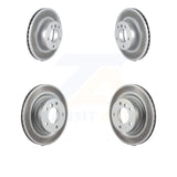 Front Rear Coated Disc Brake Rotors Kit For BMW 328i 325i 323i