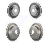 [Front+Rear] 2010-2013 Lexus IS250 C Premium OE Coated Rotors Brake Kit For Max Braking