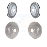 [Front+Rear] 2009-2013 Suzuki Grand Vitara Premium OE Coated Rotors Brake Kit For Max Braking