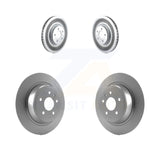 Front Rear Coated Disc Brake Rotors Kit For Ford Escape Lincoln MKC