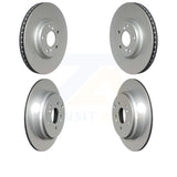 Front Rear Coated Disc Brake Rotors Kit For Honda Pilot Acura MDX ZDX