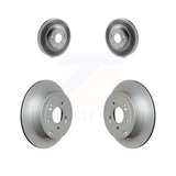 [Front+Rear] 2007-2009 Hyundai Santa Fe Premium OE Coated Rotors Brake Kit For Max Braking