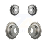 [Front+Rear] 2007-2012 Nissan Sentra SE-R Spec V Premium OE Coated Rotors Brake Kit For Max Braking