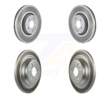 Front Rear Coated Disc Brake Rotors Kit For Volvo S60 V60 Cross Country V70