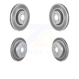 [Front+Rear] 2008-2012 Land Rover LR2 Premium OE Coated Rotors Brake Kit For Max Braking