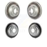 Front Rear Coated Disc Brake Rotors Kit For BMW 328i xDrive X1 328xi
