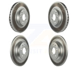 Front Rear Coat Disc Brake Rotor Kit For Volvo S60 V70 With 300mm Diameter